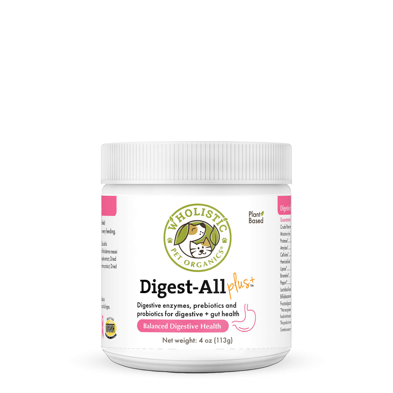 Wholistic Pet Organics Digest-All Plus