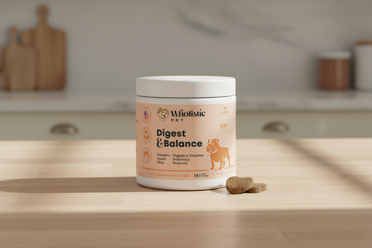 Wholistic Pet Digest and Balance Soft Chews