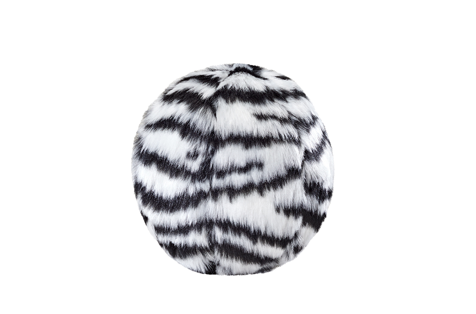 Fluff & Tuff Zebra Ball