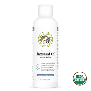 Wholistic Pet Organics Flax Seed Oil