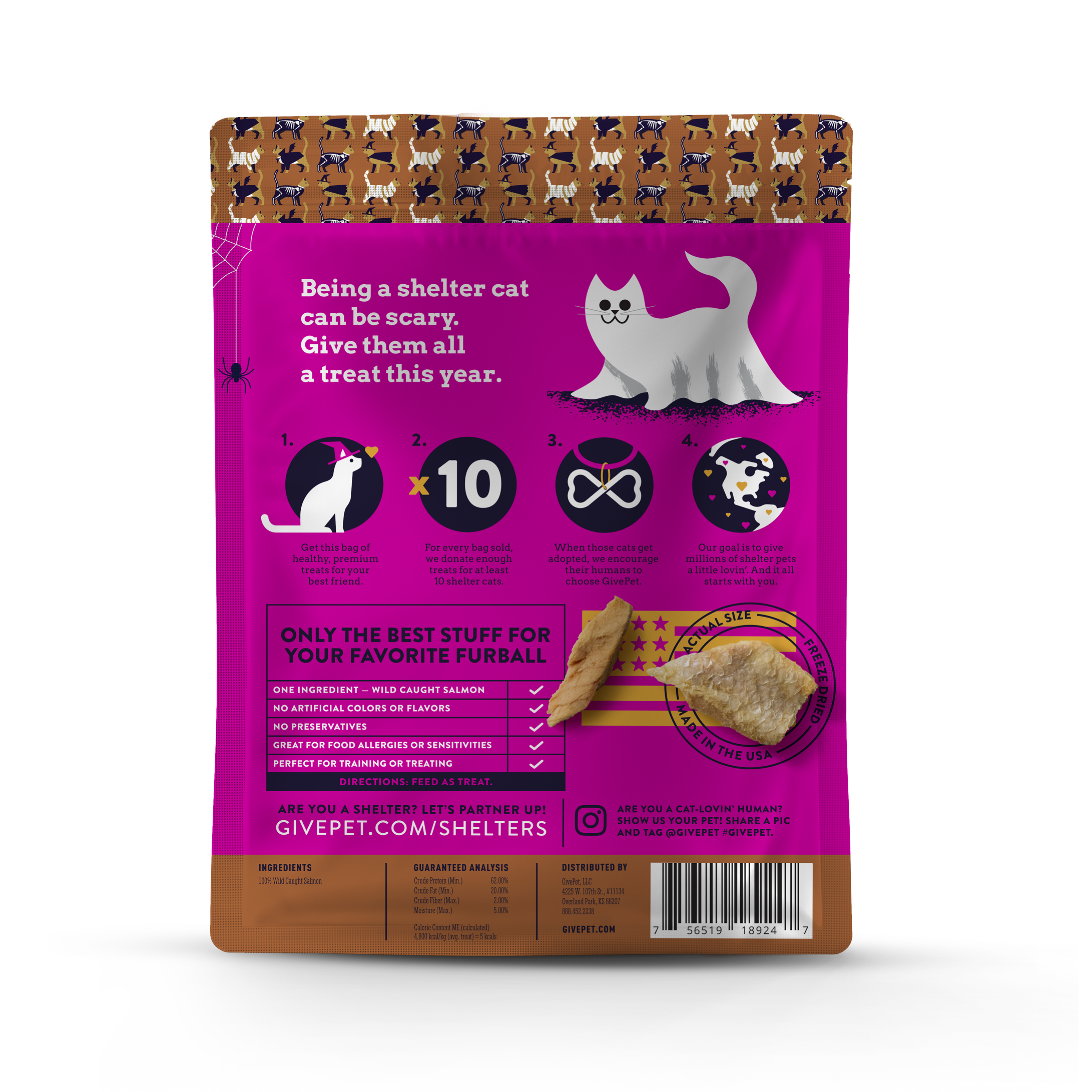 Givepet Magic Paw-tion Salmon Treats