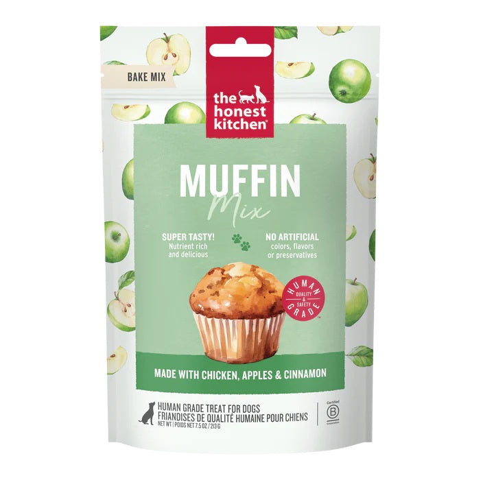 Honest Kitchen Dog Muffin Mix with Chicken, Apple & Cinnamon