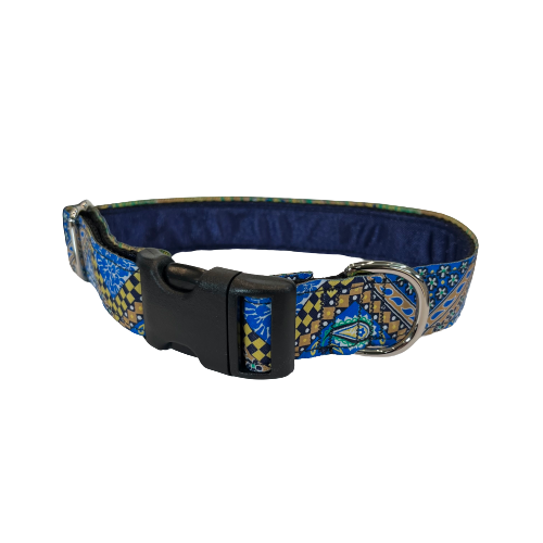 Mackenzie Collar Bandana & Paisley Blue