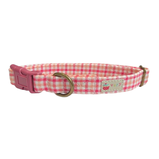 Very Vintage Organic Cotton Collar Cotton Candy Plaid