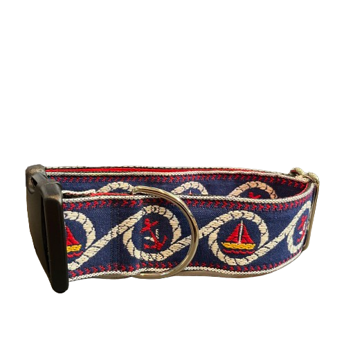 Mackenzie Collar Nautical Ropes Blue