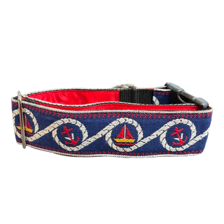 Mackenzie Collar Nautical Ropes Blue
