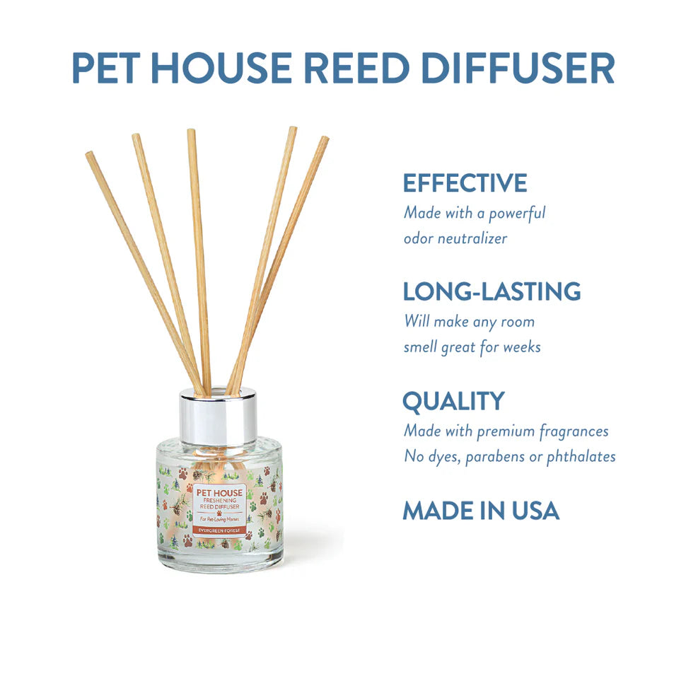 Pet House Reed Diffuser Evergreen Forest