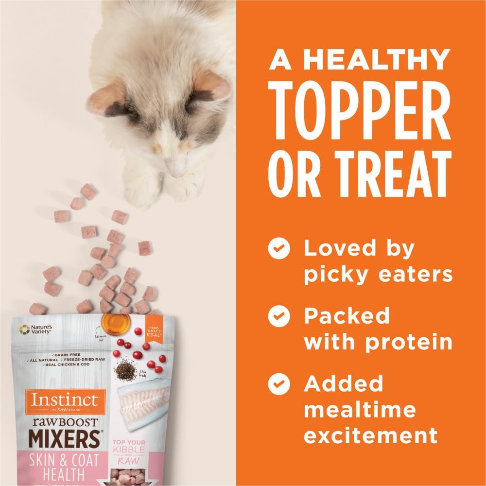 Instinct Cat Raw Boost Mixer Skin & Coat Health