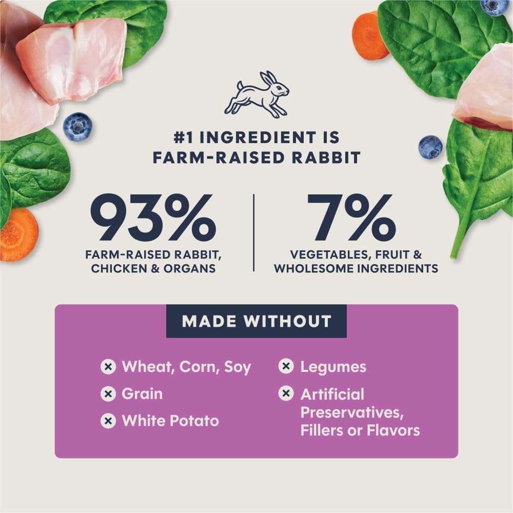Instinct Cat FreshDried Pate Rabbit Entree