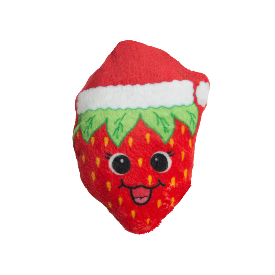 Snugarooz Holiday Catnip Toy Berry Christmas
