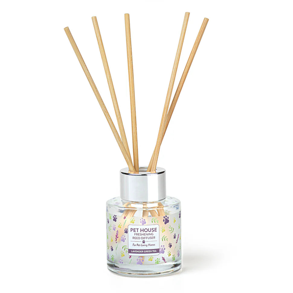 Pet House Reed Diffuser Lavender Green Tea