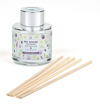 Pet House Reed Diffuser Lavender Green Tea