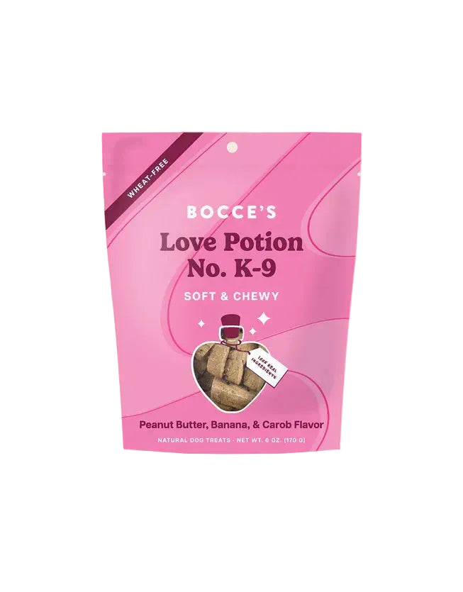 Bocce's Bakery Valentine Soft Chews Love Potion No. K9