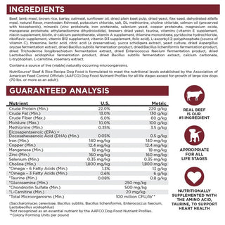 Nutrisource Beef & Rice