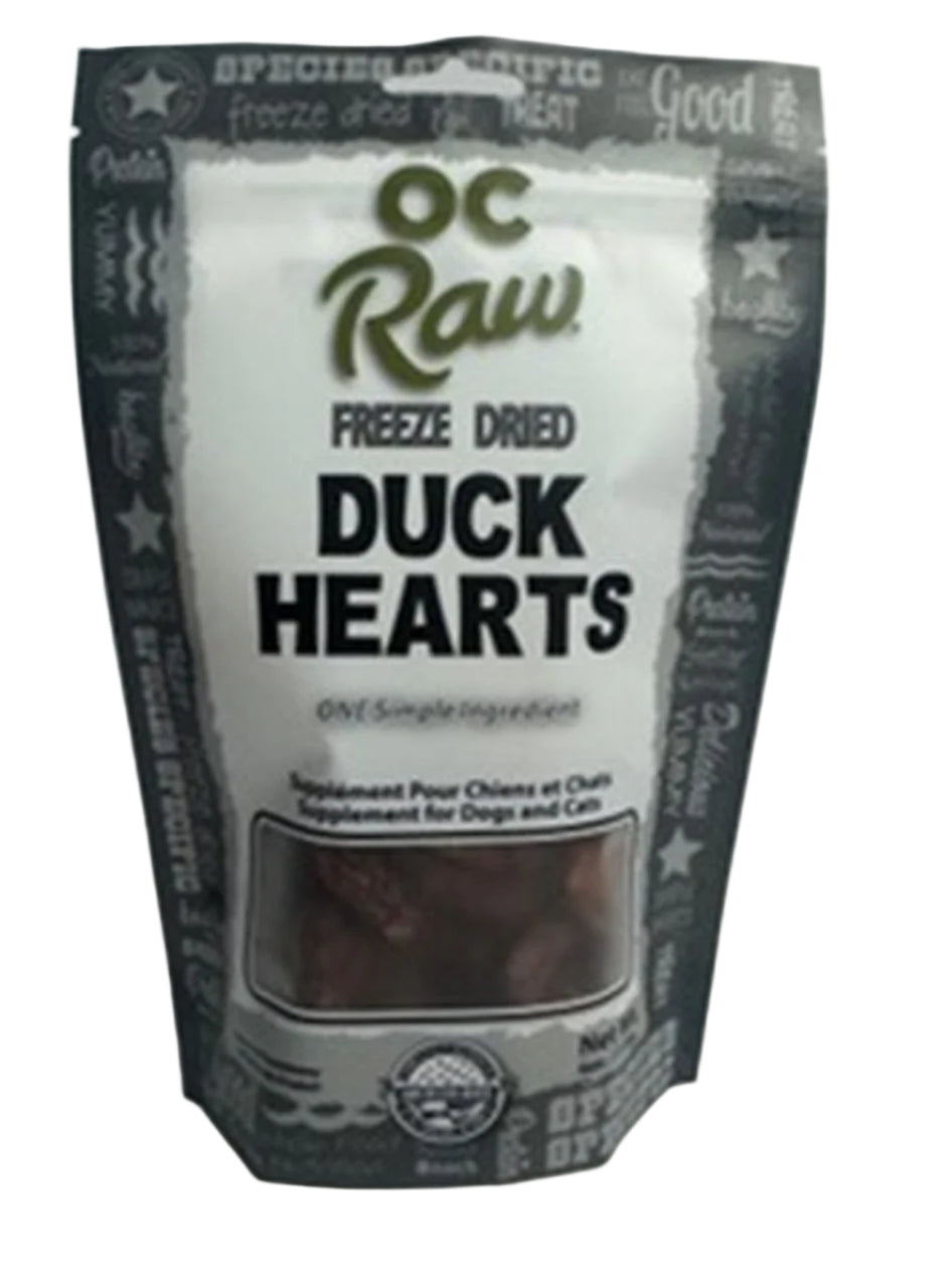 OC Raw Freeze-Dried Duck Liver