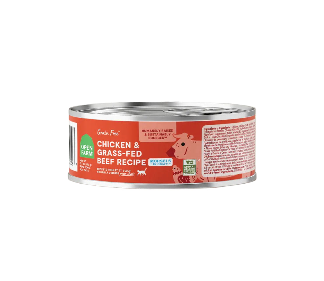 Open Farm Cat Hearty Morsels Chicken & Beef