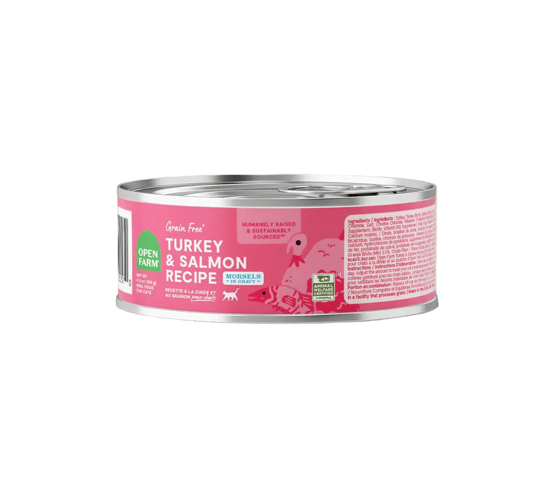 Open Farm Cat Hearty Morsels Turkey & Salmon