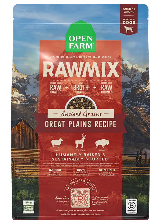 Open Farm RawMix Great Plains With Ancient Grains