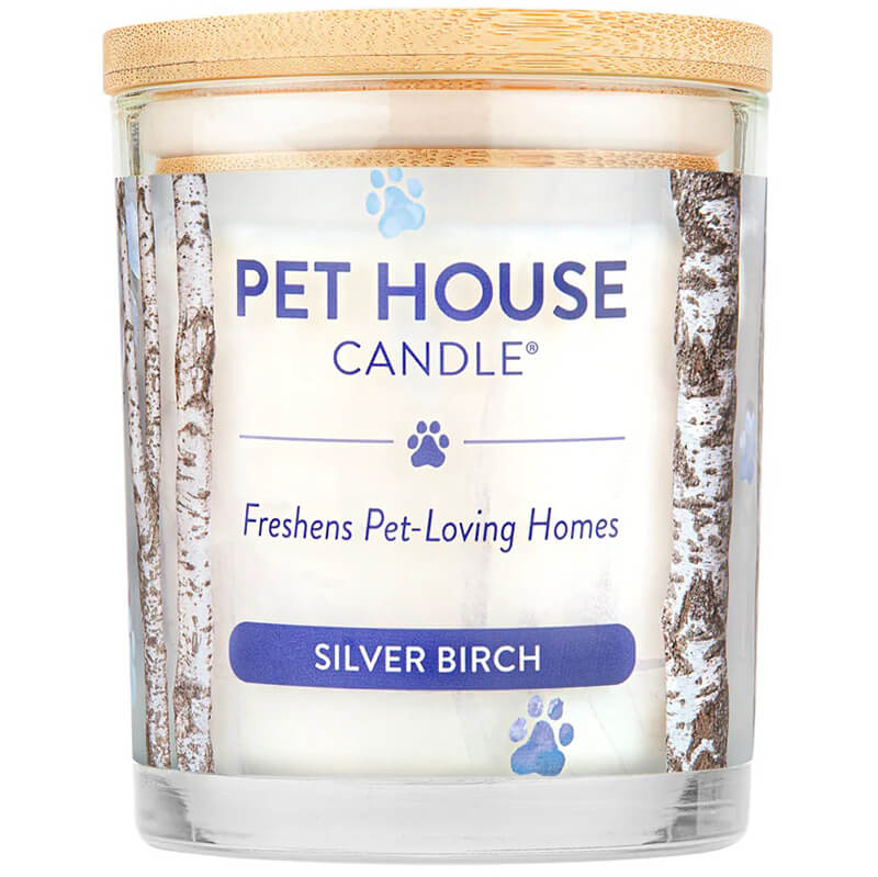 One Fur All Pet House Candle - Silver Birch