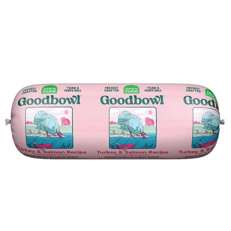 Open Farm Gently Cooked Goodbowl Roll Turkey & Salmon