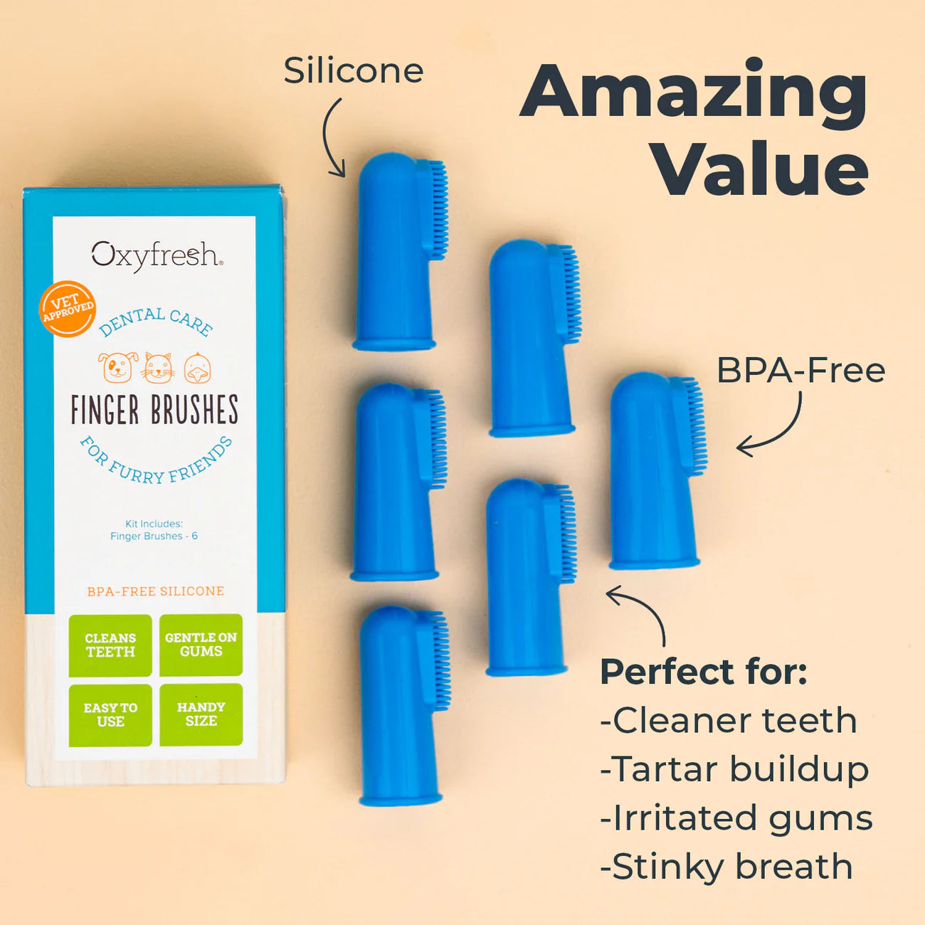 Oxyfresh Fingerbrush Pack