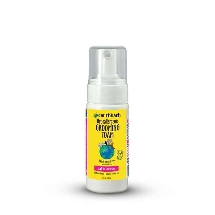 Earthbath Cat Hypoallergenic Waterless Grooming Foam