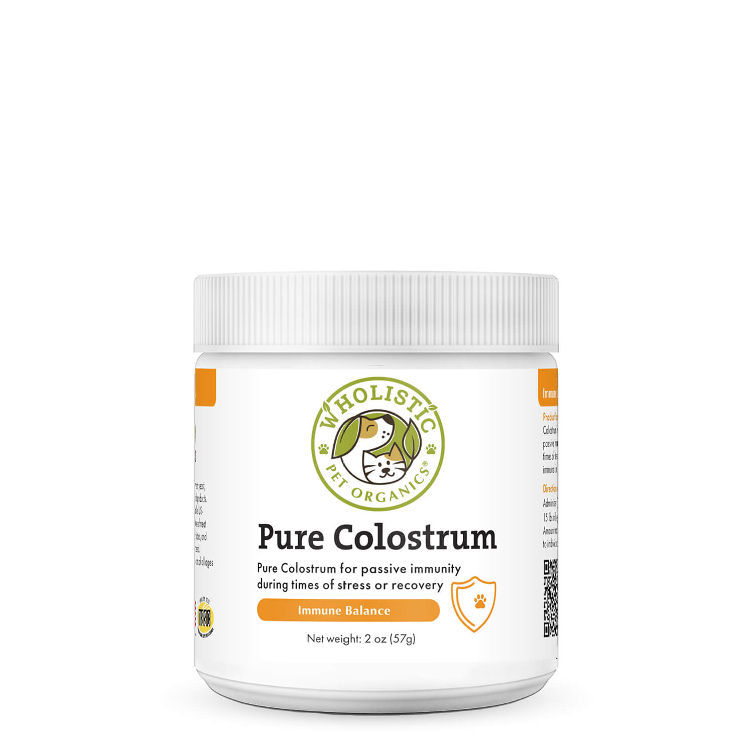 Wholistic Pet Organics Pure Colostrum