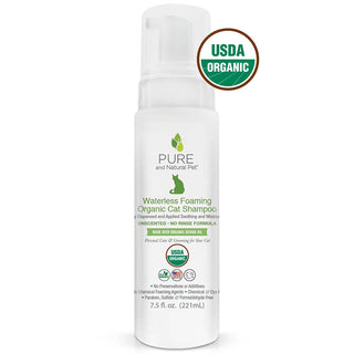 Pure and Natural Pet Organic Waterless Foaming Cat Shampoo