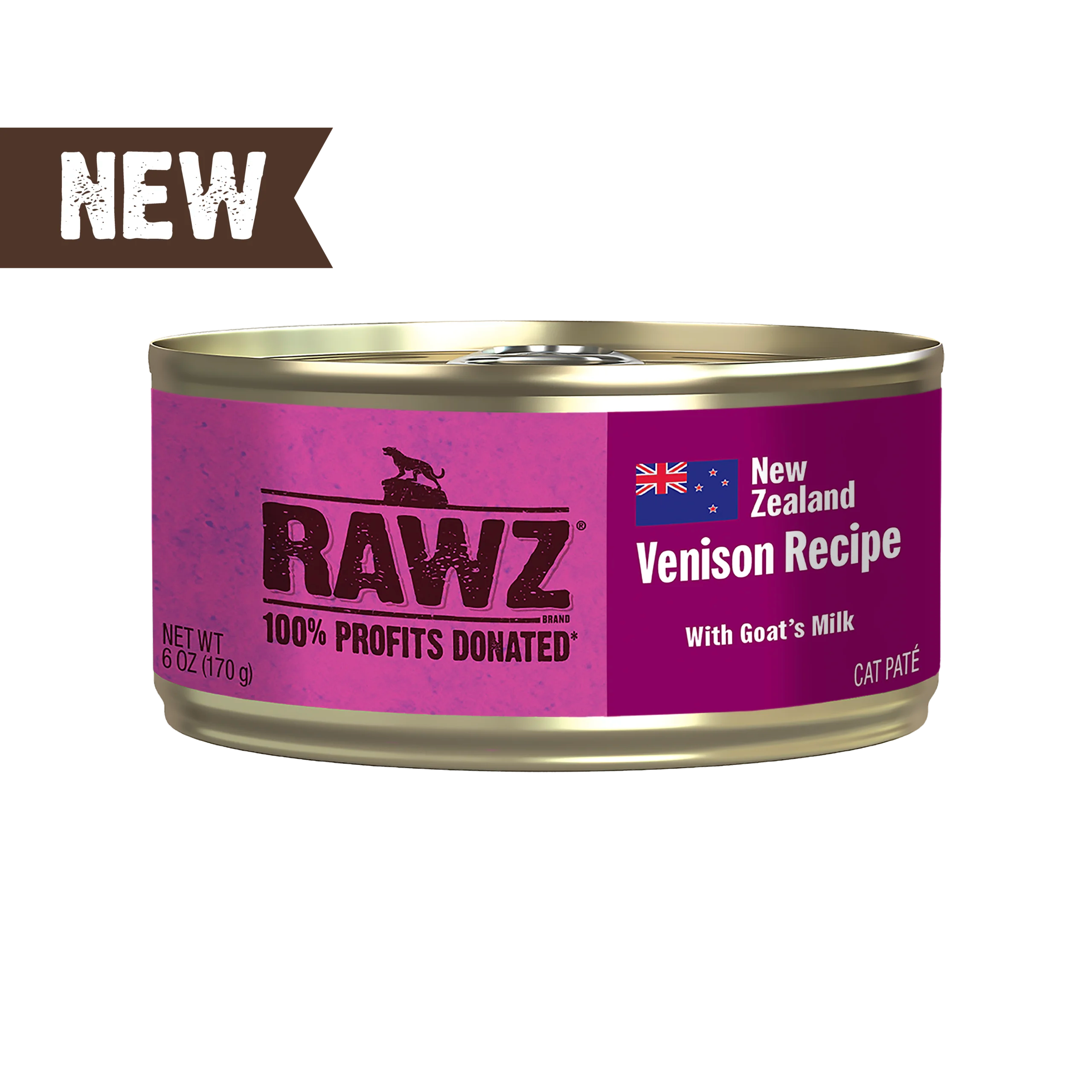 Rawz 94% Venison with Goat's Milk Pate