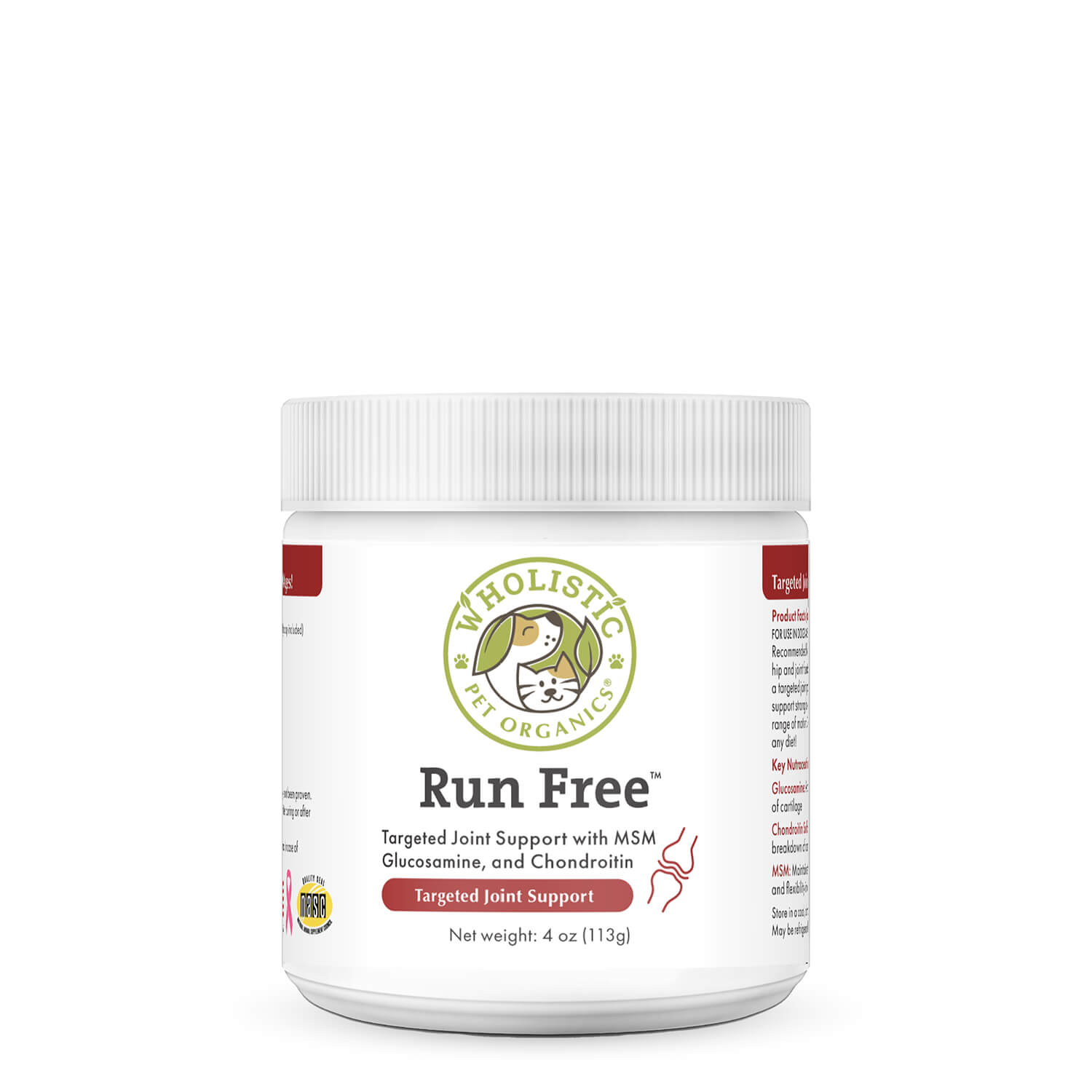 Wholistic Pet Organics Run Free