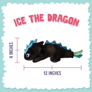 SnugaArooz Ice the Dragon Plush Toy
