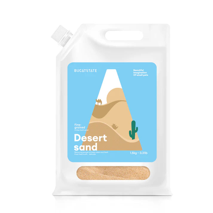 Bucatstate Fine-Grained Hamster Bath Sand