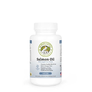 Wholistic Pet Organics Wild Salmon Oil Soft Gels