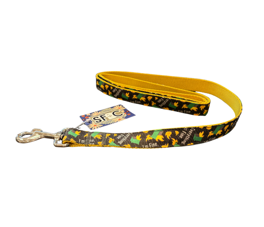 Sew Fetch Dumpster Fire Leash