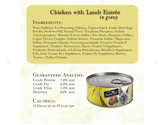 Fussie Cat Fine Dining Pate Chicken & Lamb