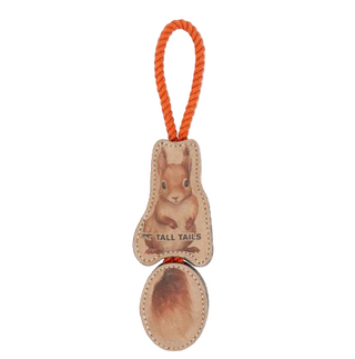 Tall Tails Leather Jointed Squirrel Tug