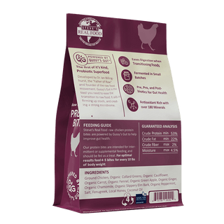 Steve's Freeze-Dried Gut Boosting Protein Bites Chicken