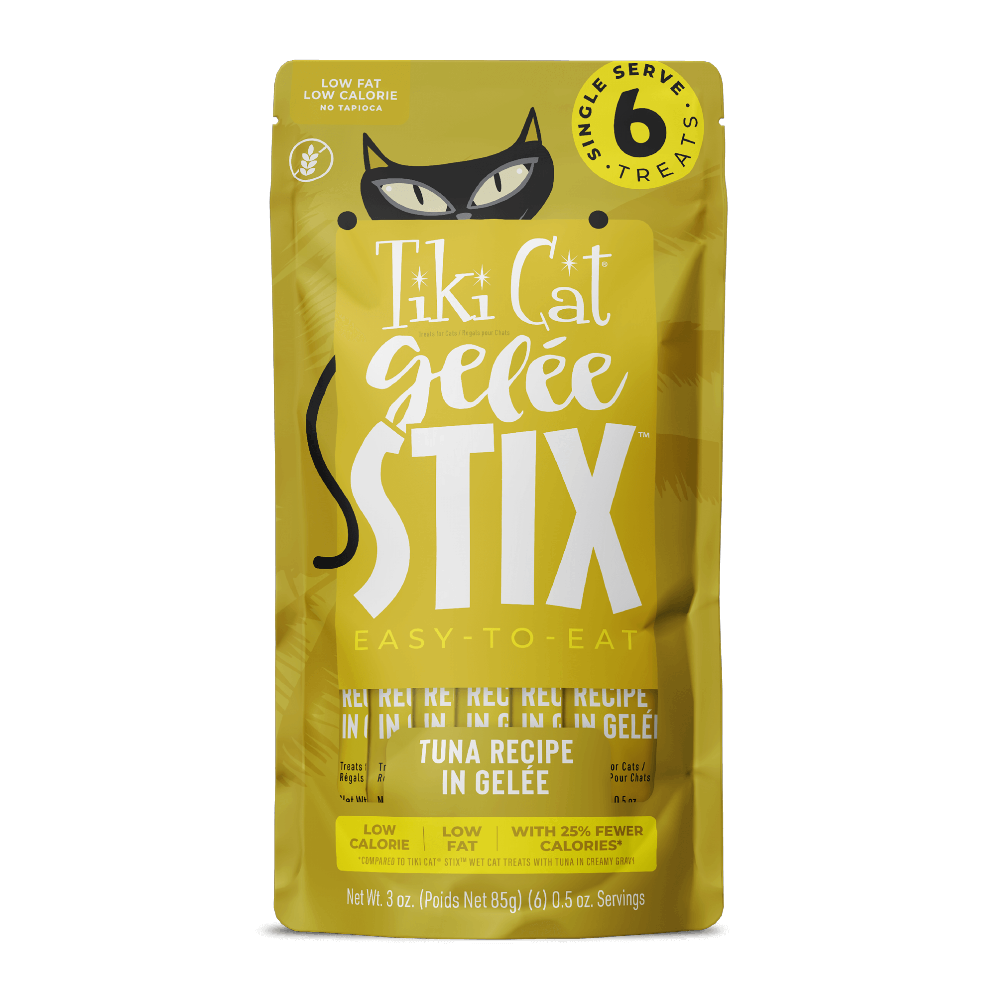 Tiki Cat Gelee Stix Tuna 6-Pack