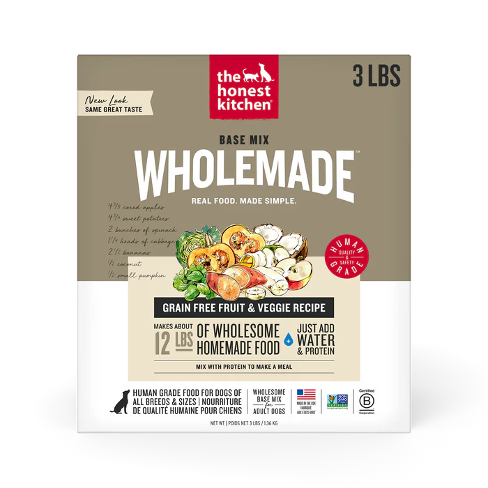 Honest Kitchen Dehydrated Base Mix Fruit & Veggie