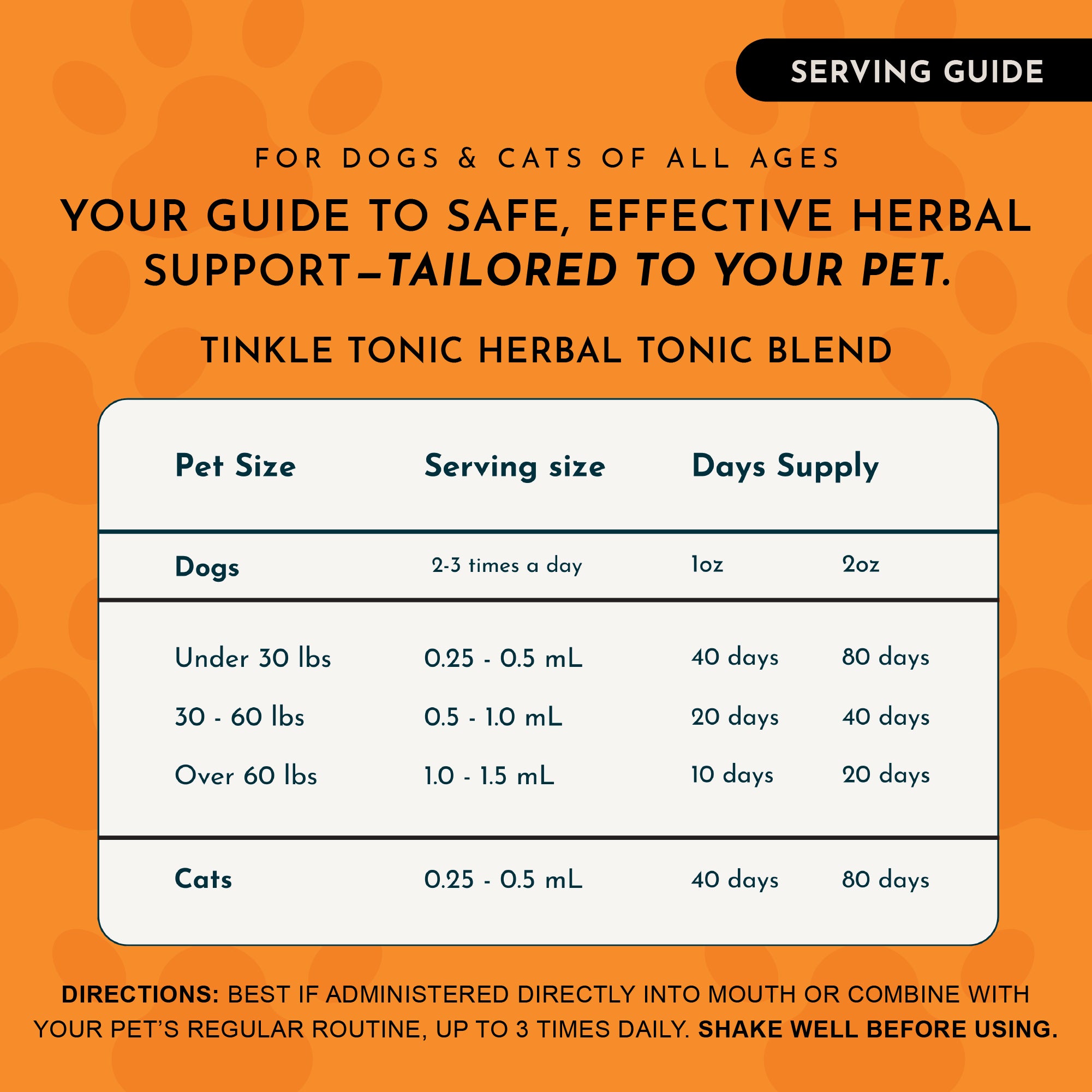 Animal Essentials Tinkle Tonic