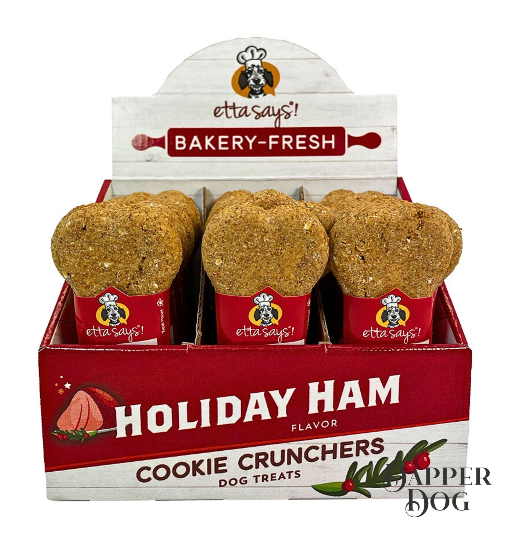 Etta Says! Cookie Cruncher Holiday Ham