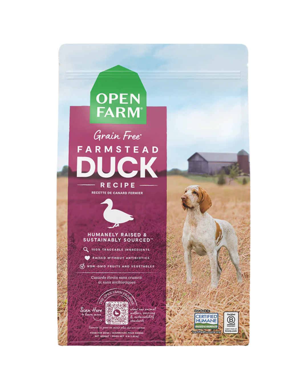 Open Farm Grain-Free Farmstead Duck