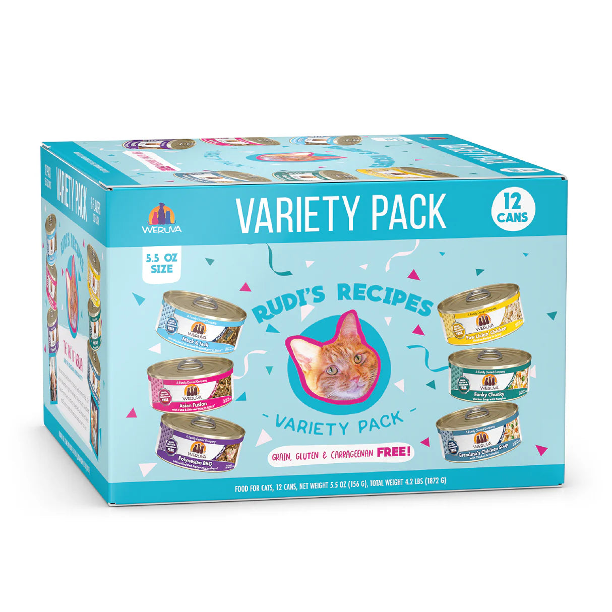 Weruva Rudi's Recipes Variety Pack