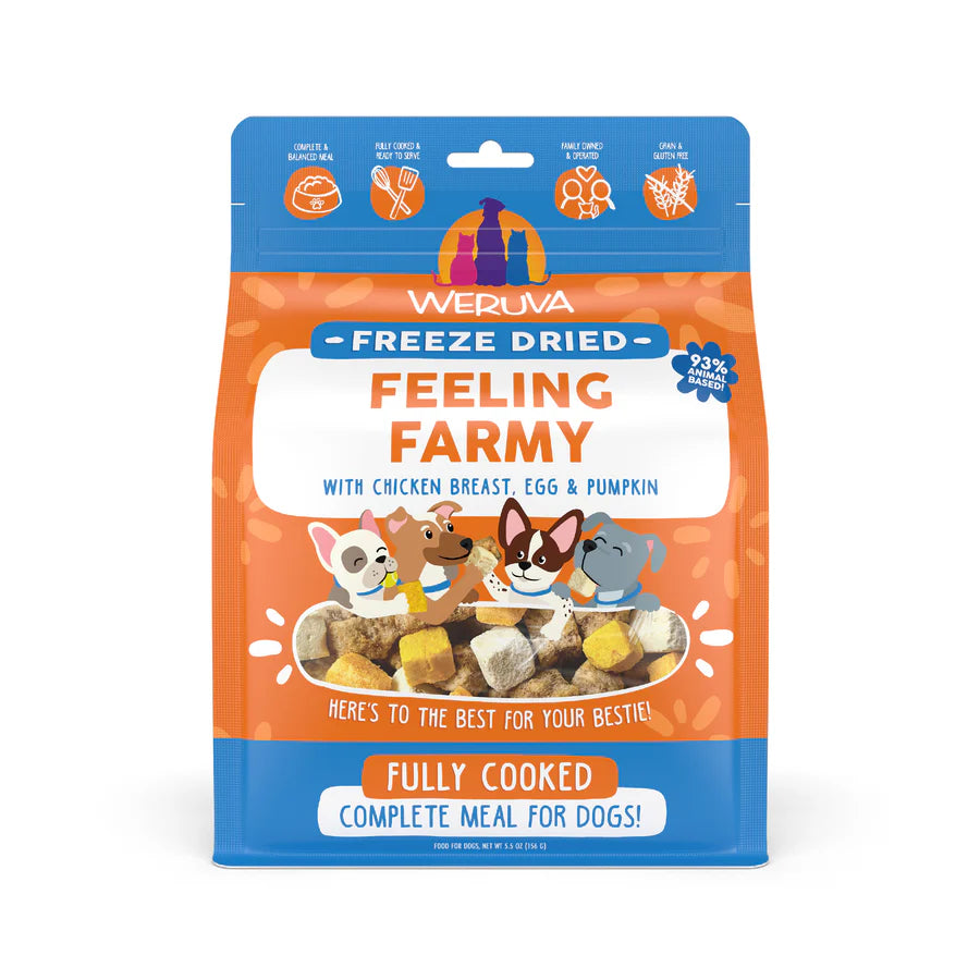 Weruva Fully Cooked Freeze-Dried Feeling Farmy