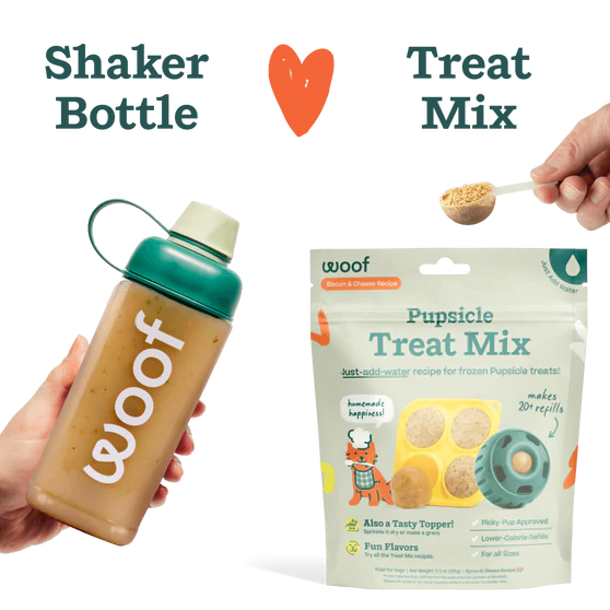 Woof Treat Mixer Bottle