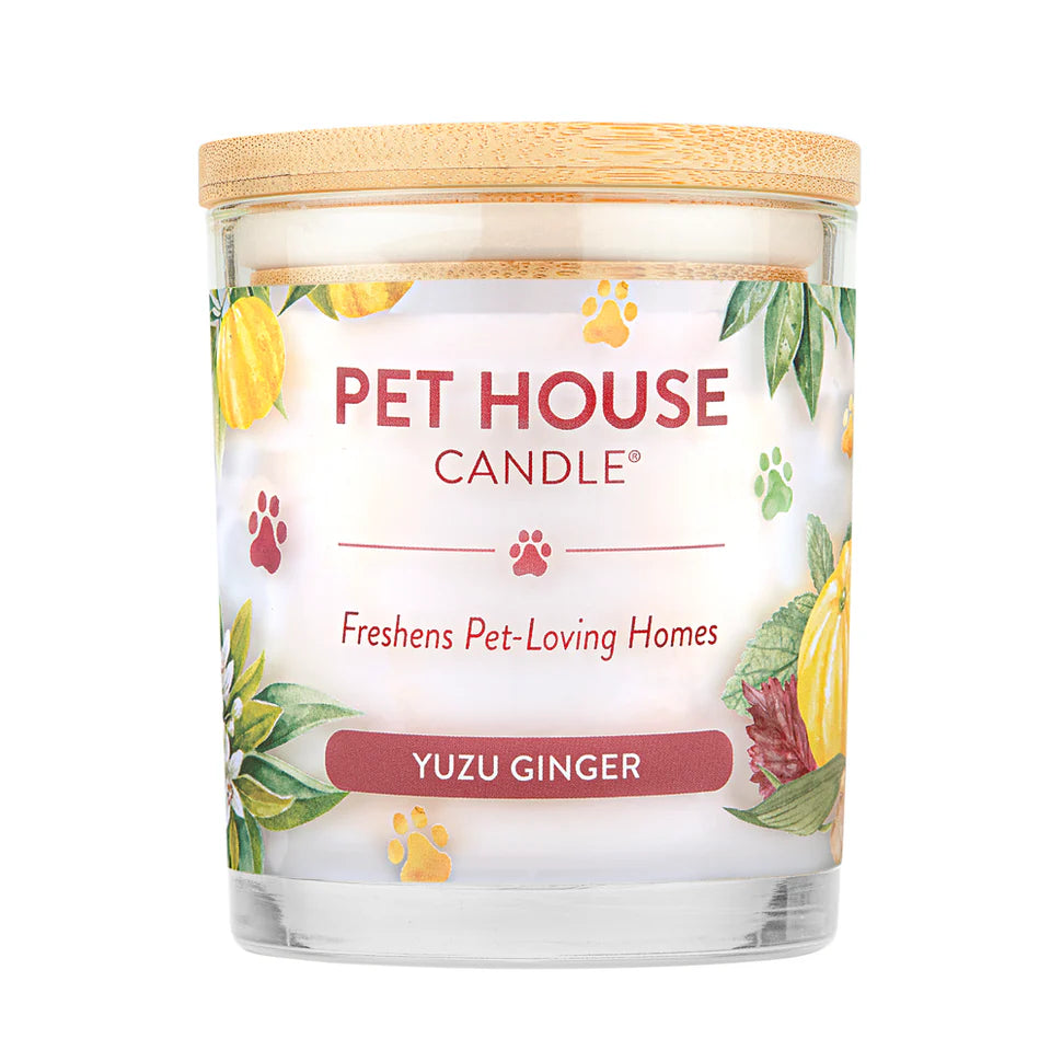 One Fur All Pet House Candle - Yuzu Ginger