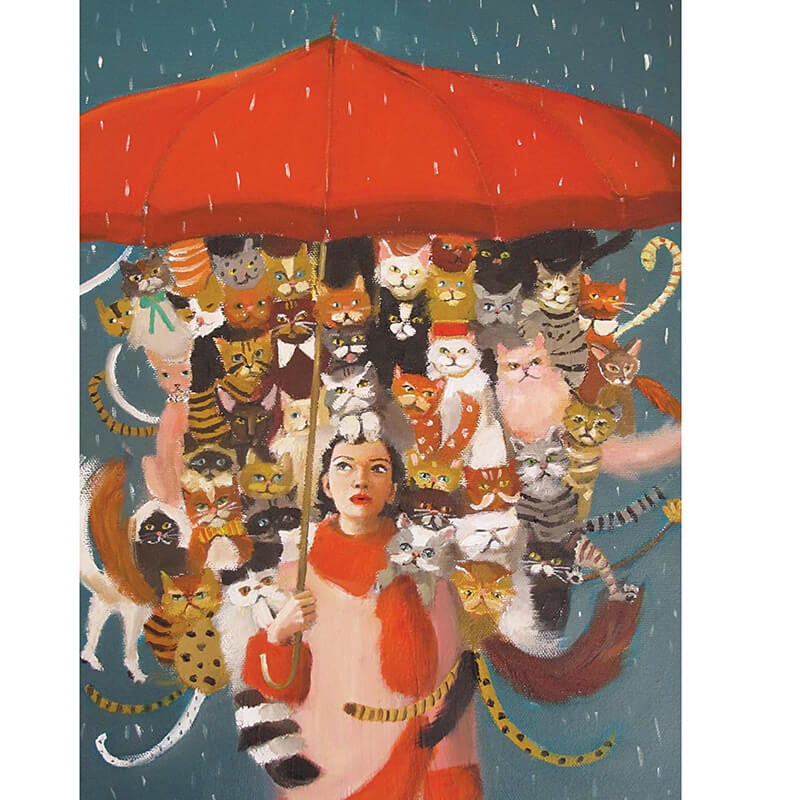 New York Puzzle Co. The Cat Countess