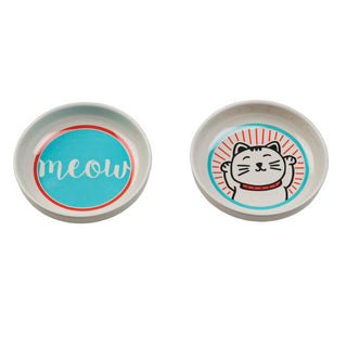 Ore' Pet Lucky Cat Bowl Gift Set