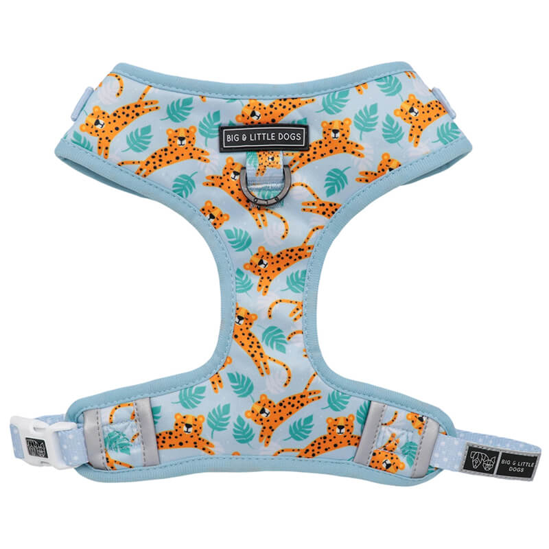Little Dogs Adjustable Harness: Go Get Em' Tiger