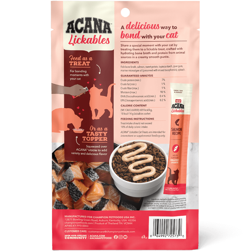 Acana Cat Lickables Salmon